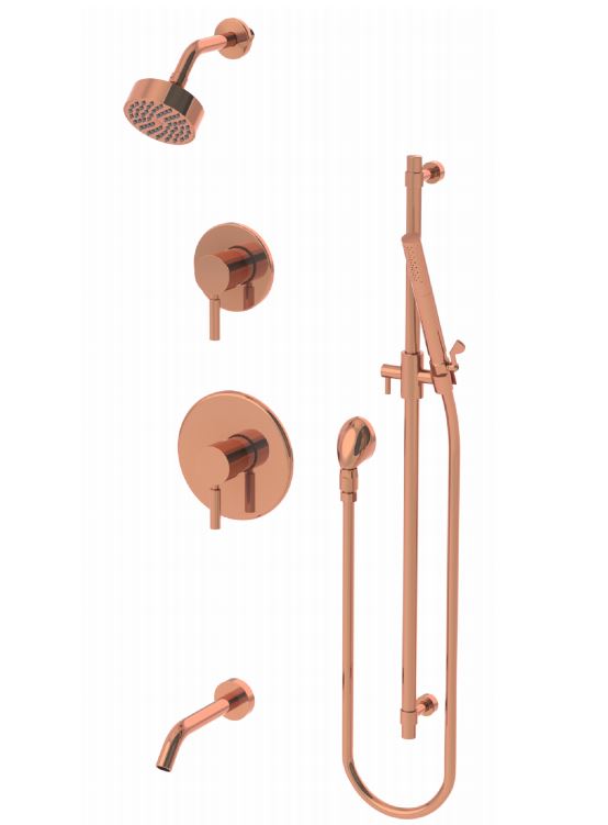 ADA shower hand shower trim 3 Advantages of Going Custom with Plumbing Fixtures and Accessories