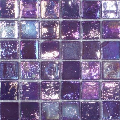 ultra violet iridium azalea mosaic backsplash tile buytile